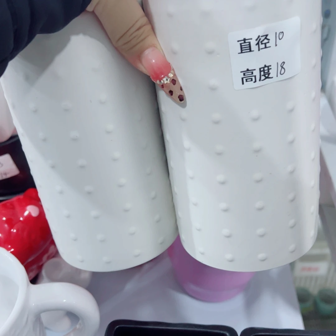 有孔，陶瓷花盆满10米包邮发货