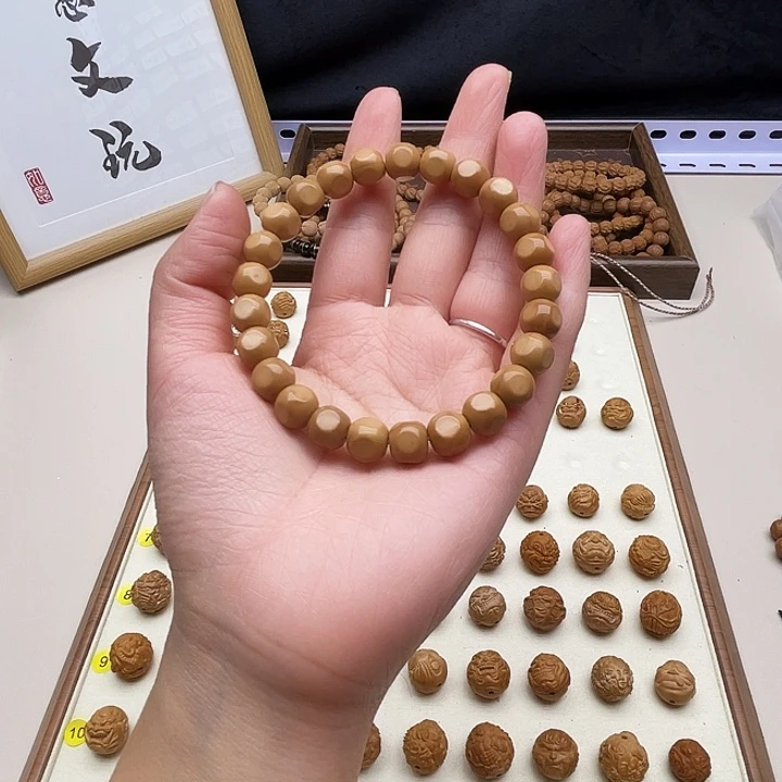 猴头核桃吊坠六方