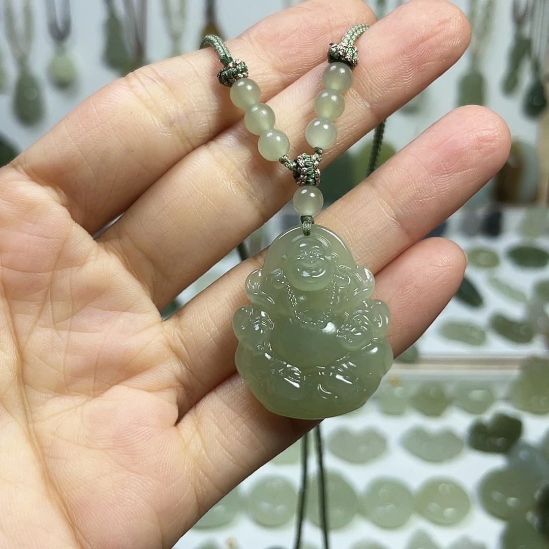 颈饰未镶嵌和田玉
