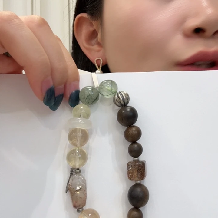 水晶手链合金水晶手链mq