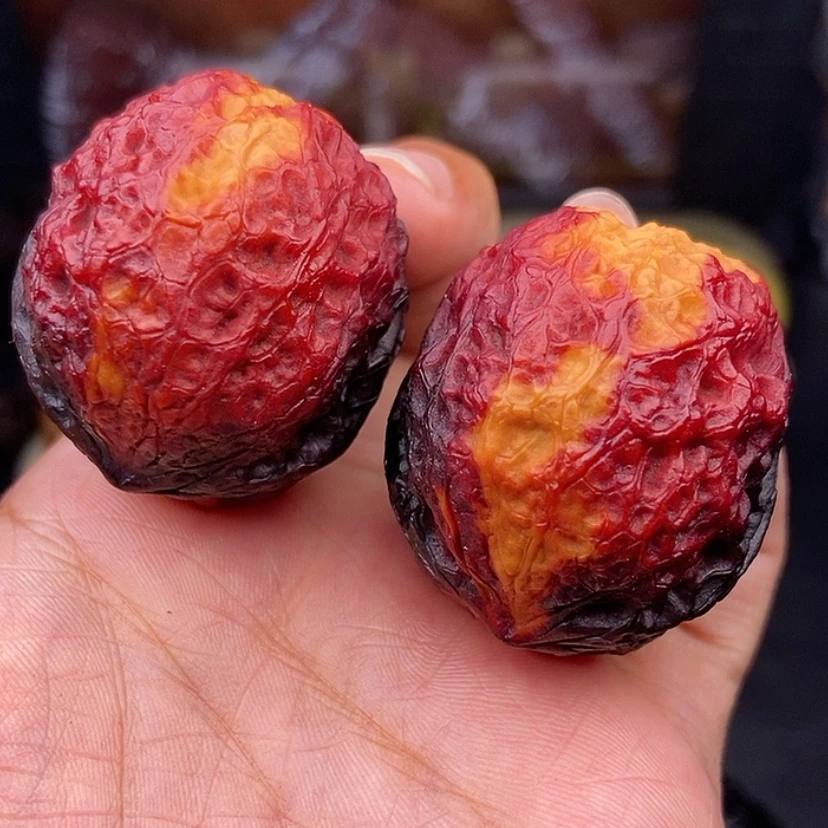 【闪购商品】文玩核桃把件41尺蛇皮元宝