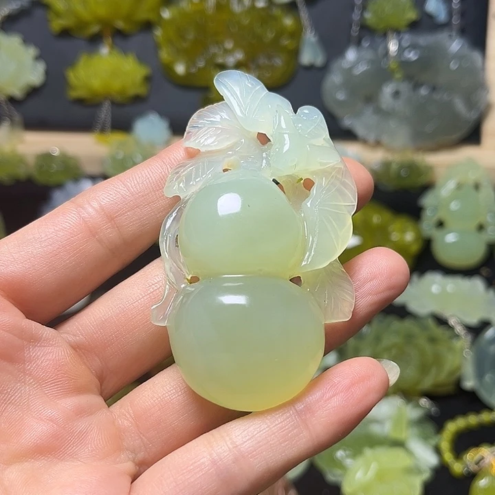 未镶嵌蛇纹石玉发饰