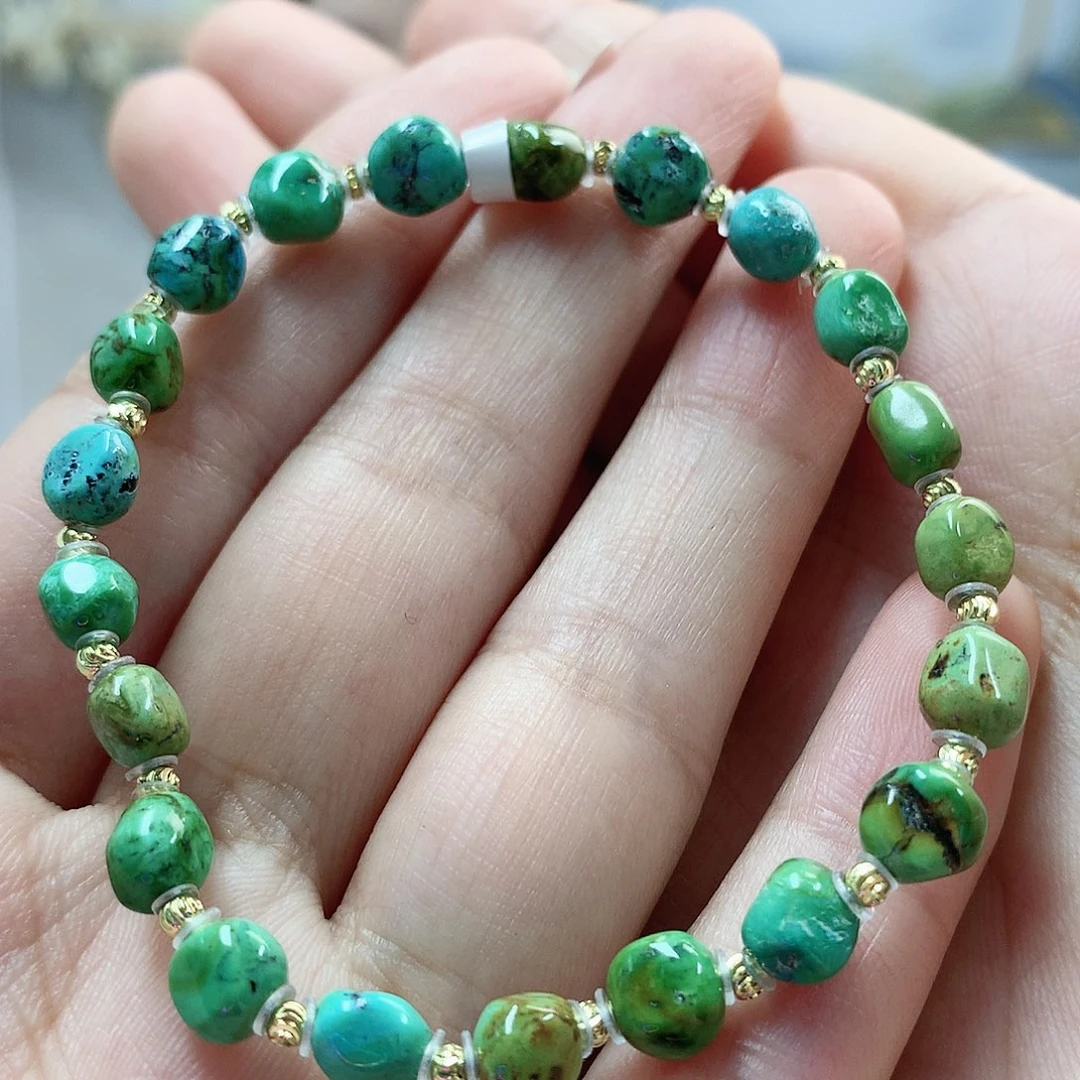 未镶嵌绿松石珠宝奇石