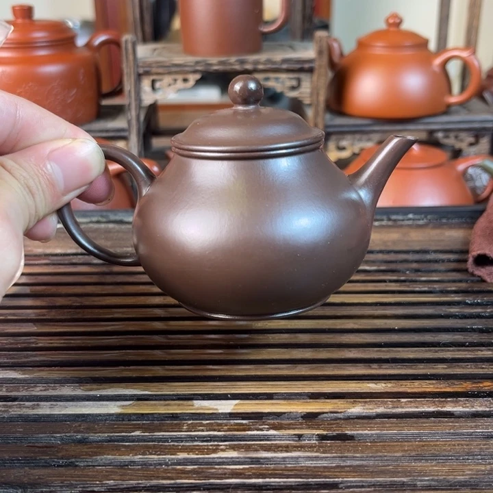 茶壶紫砂原矿紫砂手工制作