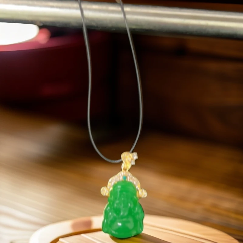 [时尚百搭轻奢设计]满绿财神爷CT18