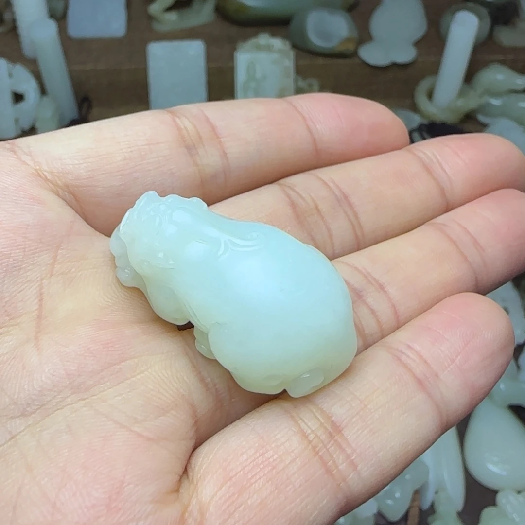 和田玉挂件未镶嵌用****6