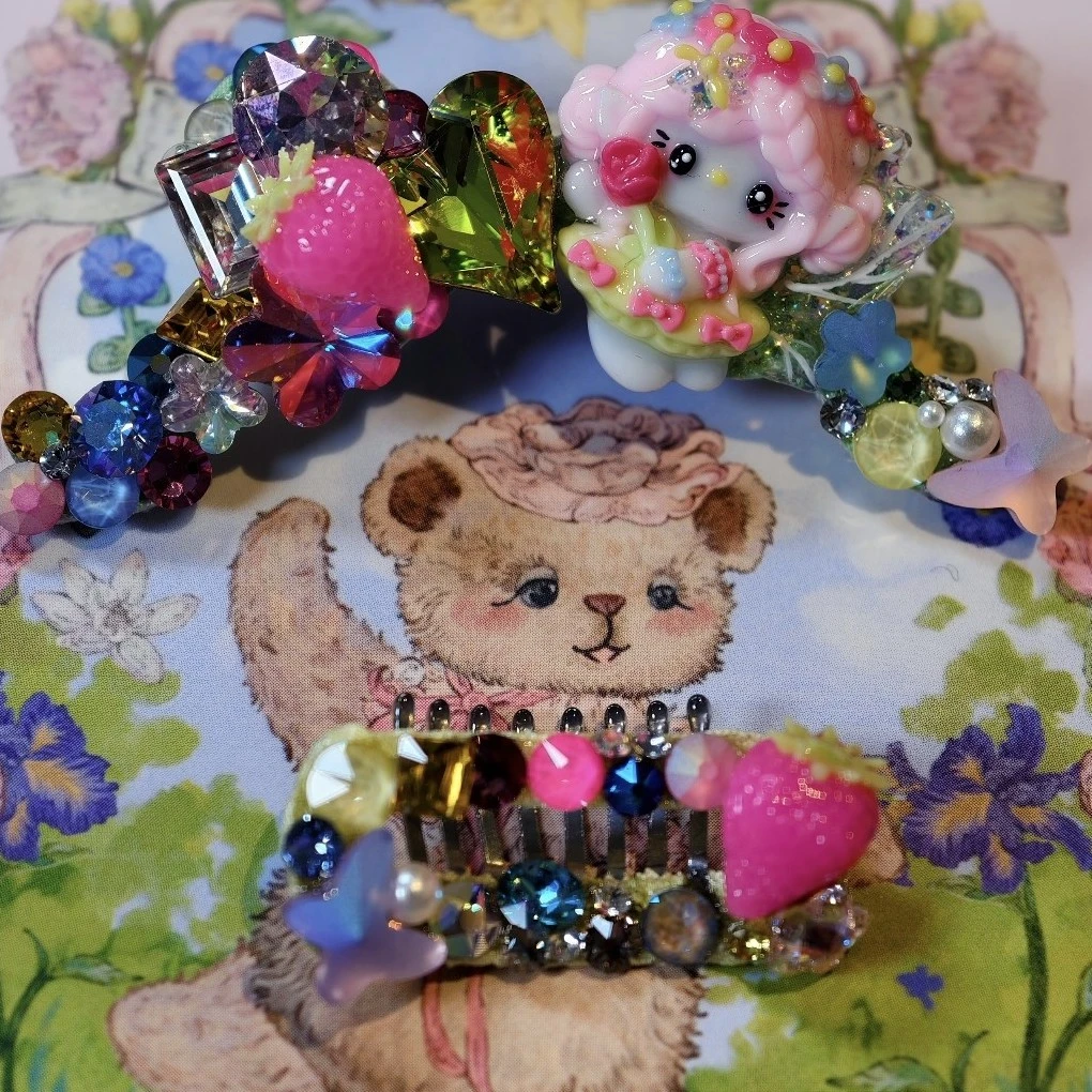 Baby Pet宠物发夹过款链接no退no换 马尔济斯发夹约克夏发夹比熊