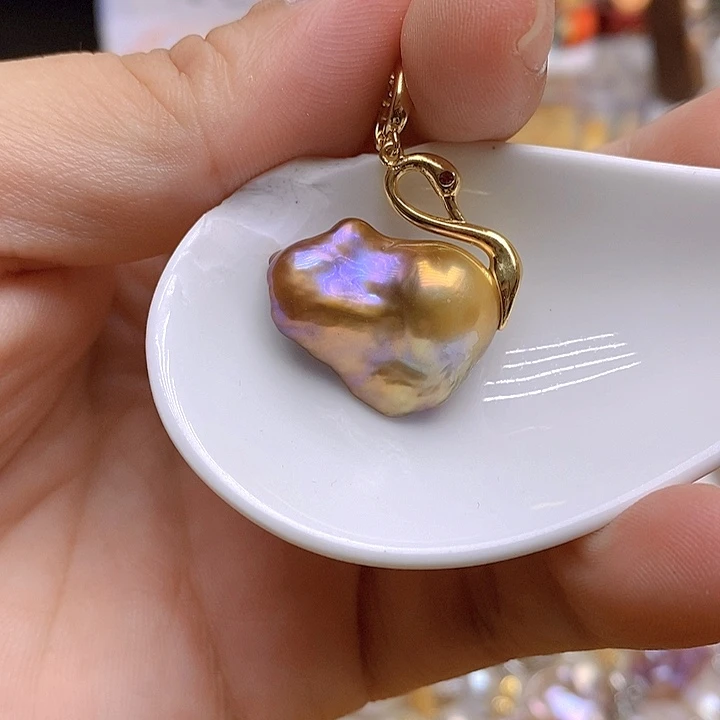 淡水珍珠未镶嵌颈饰48