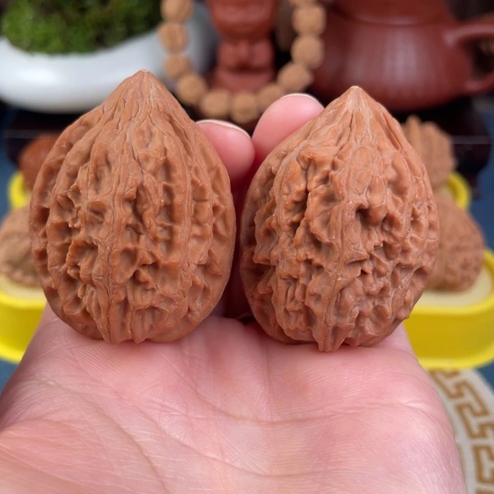 吊坠文玩核桃大沽石39