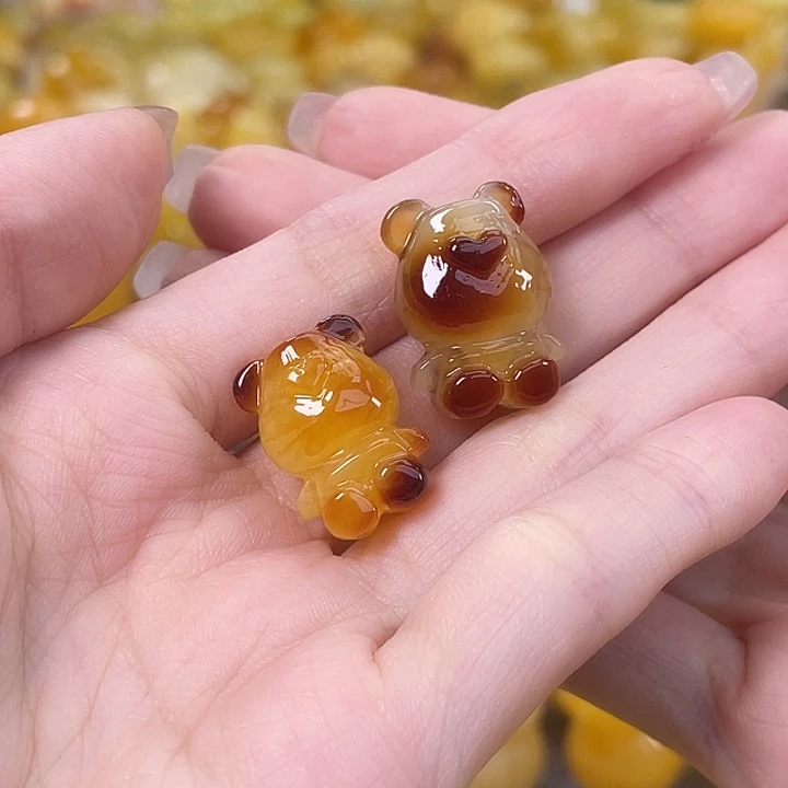 琥珀未镶嵌珠宝奇石琥珀蜜蜡J2多样性发其一