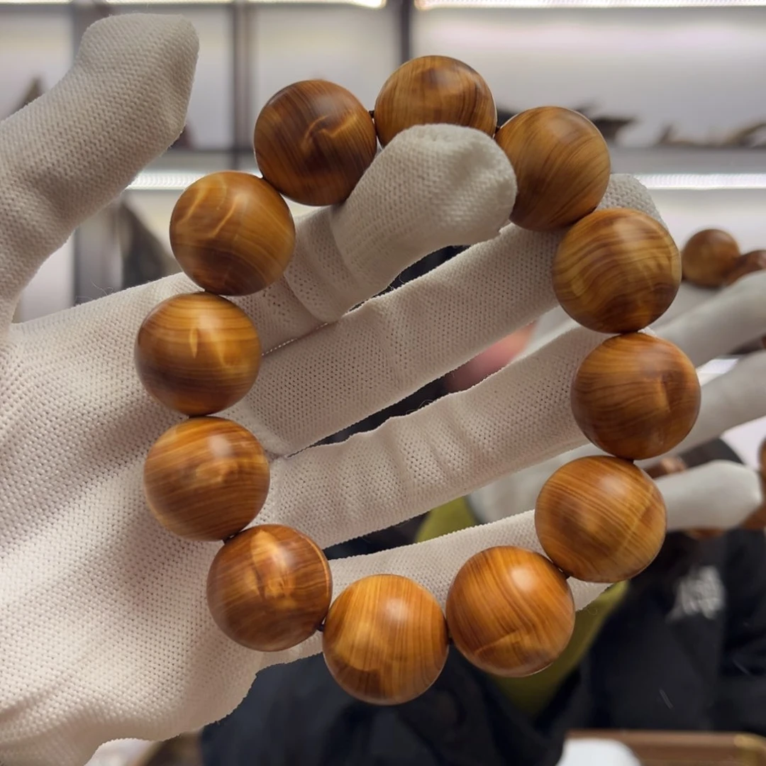 柏木（崖柏）手串/手链圆20闪电龙胆黑雨淋骨48药