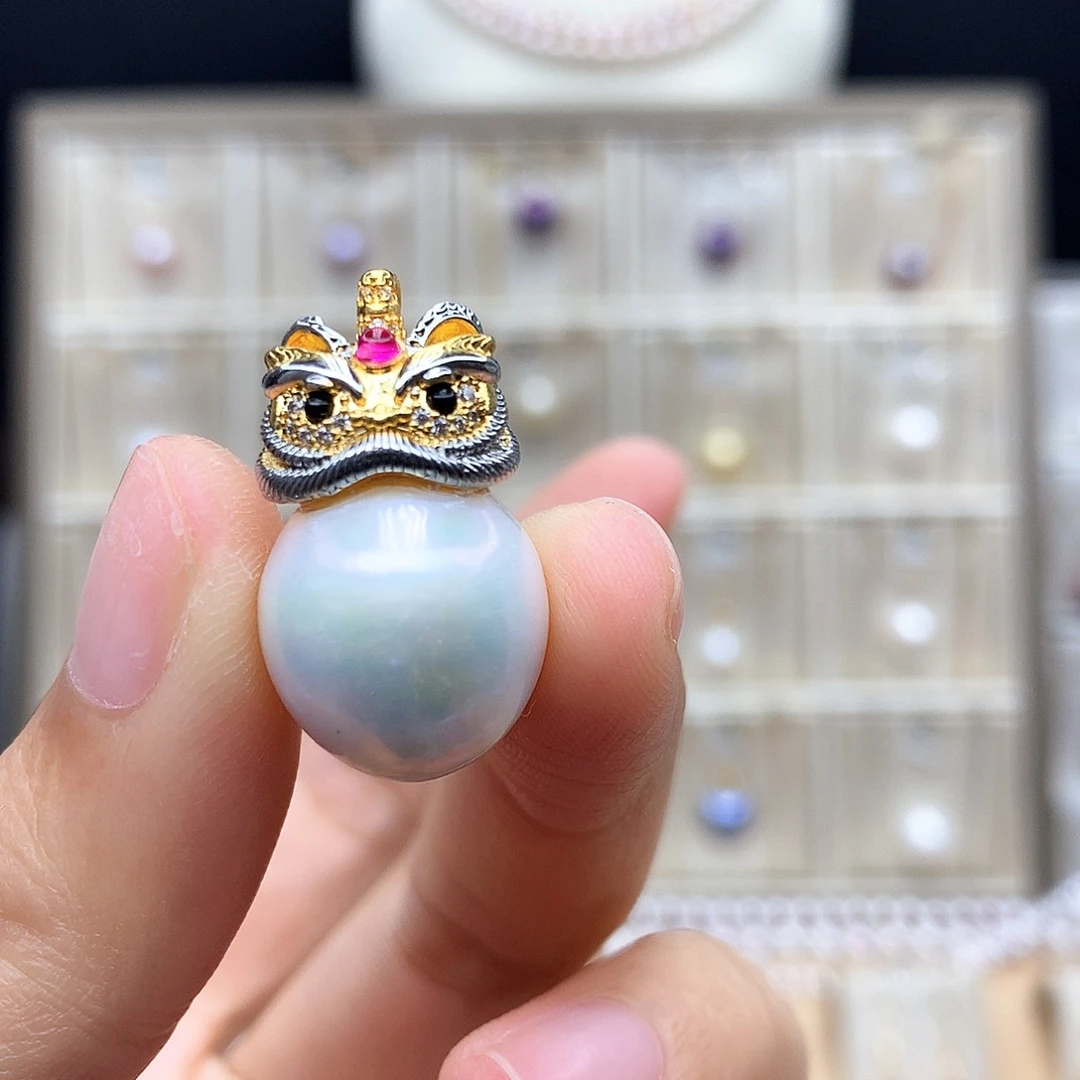 合金淡水珍珠颈饰