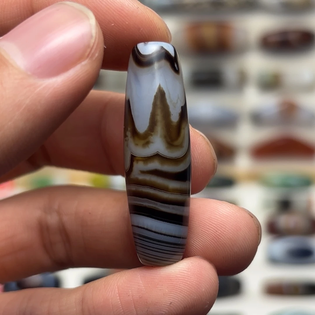 玛瑙/玉髓未镶嵌吊坠7