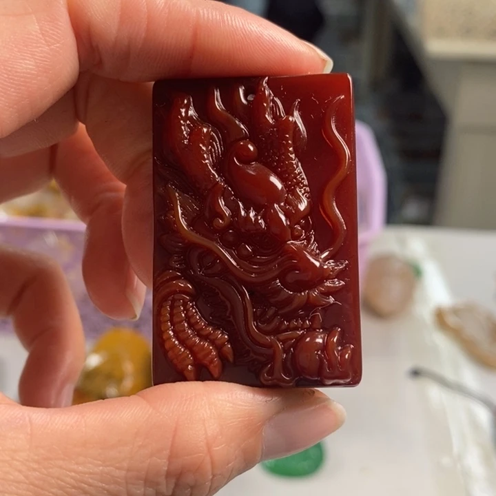 玛瑙/玉髓吊坠(不含链)未镶嵌