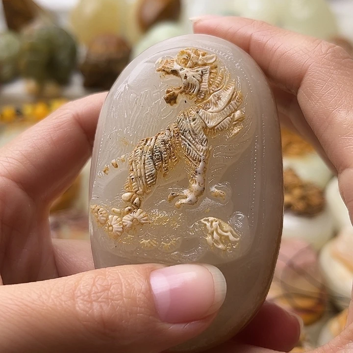 石材古青石不退换虎