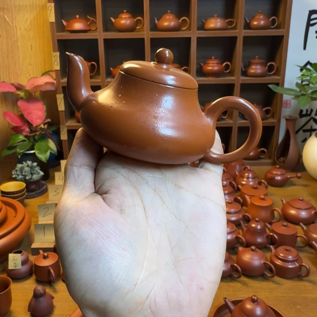 茶壶紫砂潮州小红泥君德120cc