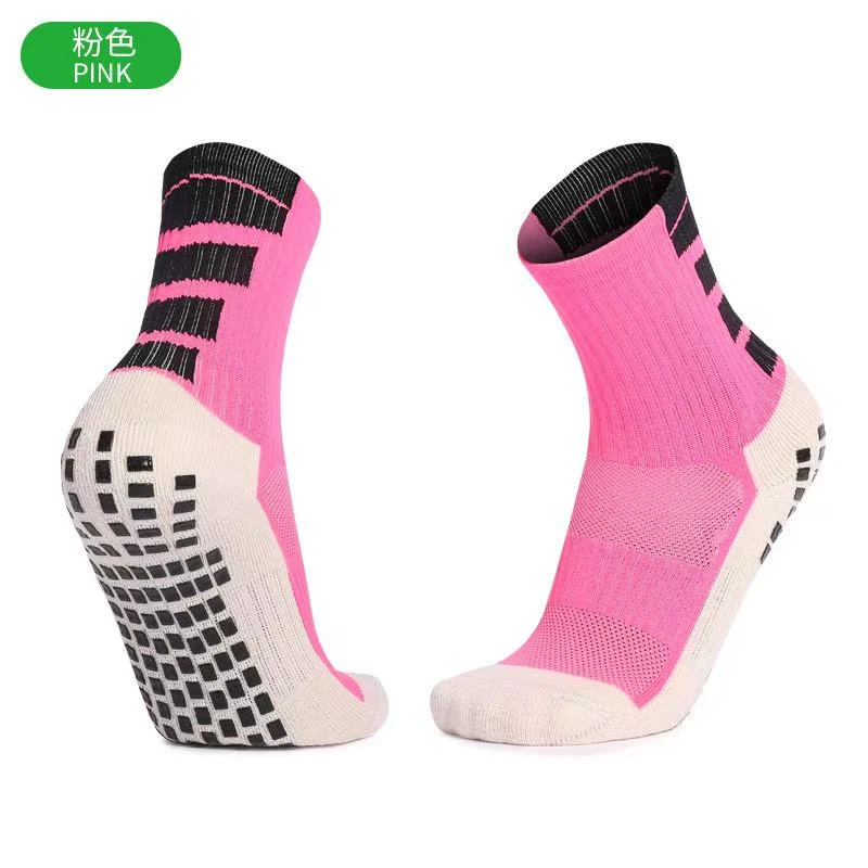 GUIGELANG/贵格狼【点胶运动袜】002 女款毛圈脚底加厚运动袜