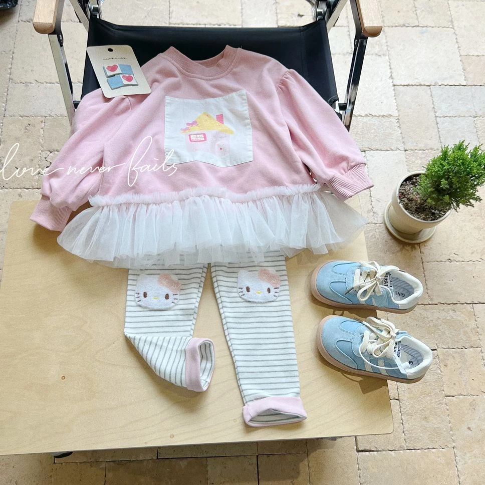 不白来系列~泡塔25·秋~条纹小猫打底裤8673（汉服）