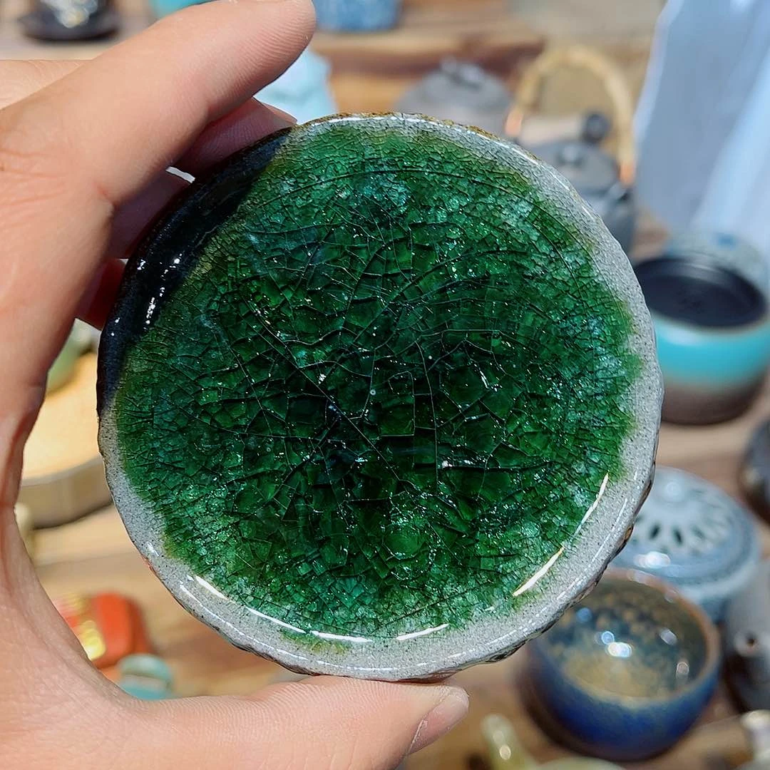 陶瓷香炉茶具摆件