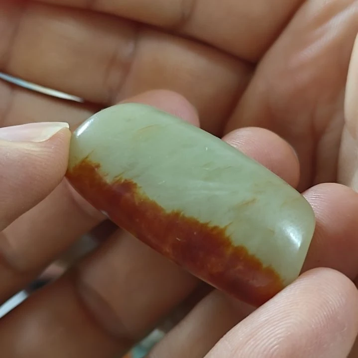 和田玉挂件未镶嵌春*