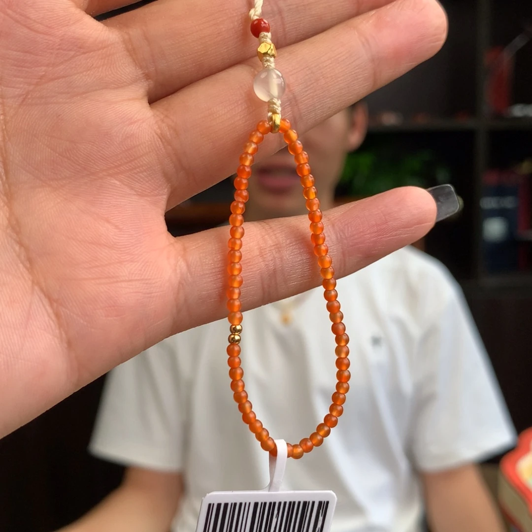 南红玛瑙未镶嵌南红玛瑙手机挂