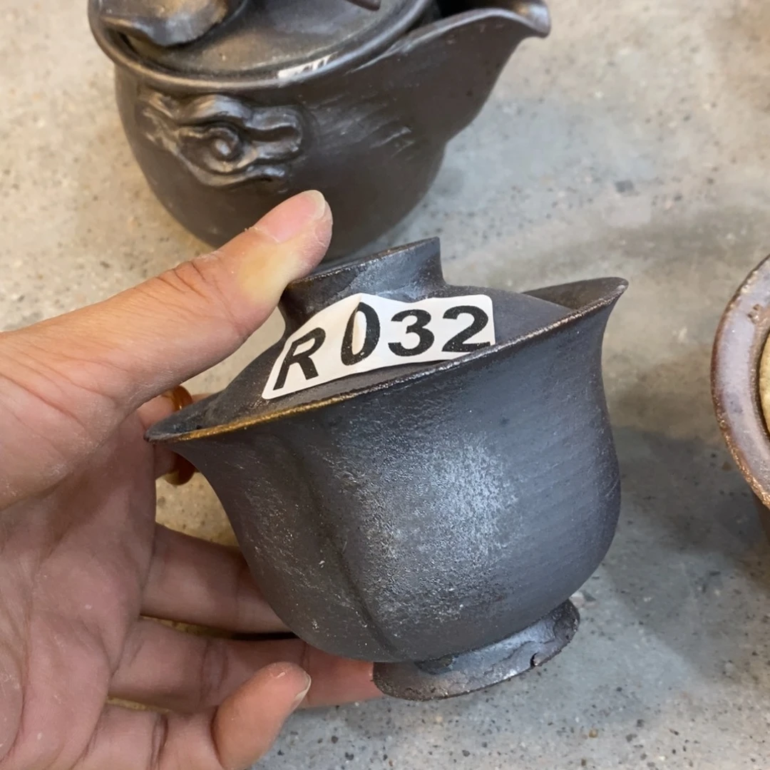 陶园柴烧，精品高货32瑕疵