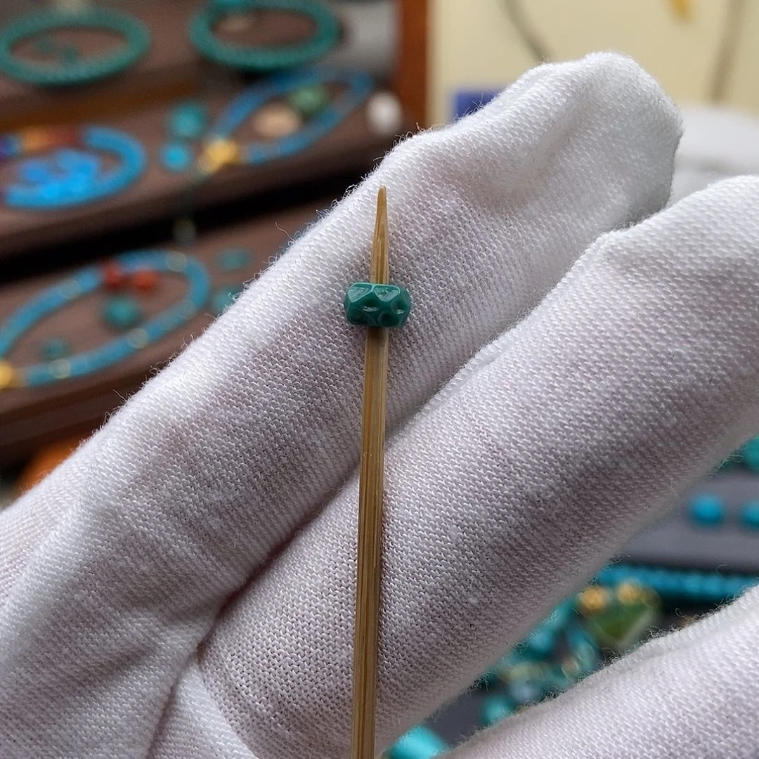 绿松石未镶嵌绿松石配饰h