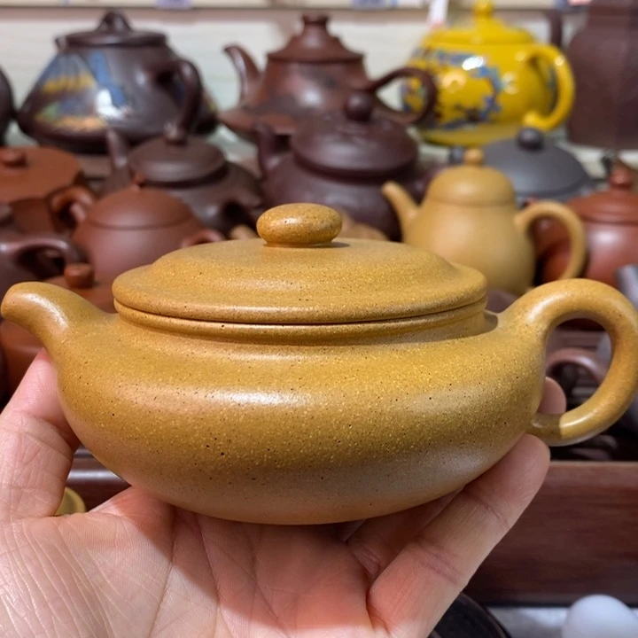 茶壶紫砂微瑕处理一把