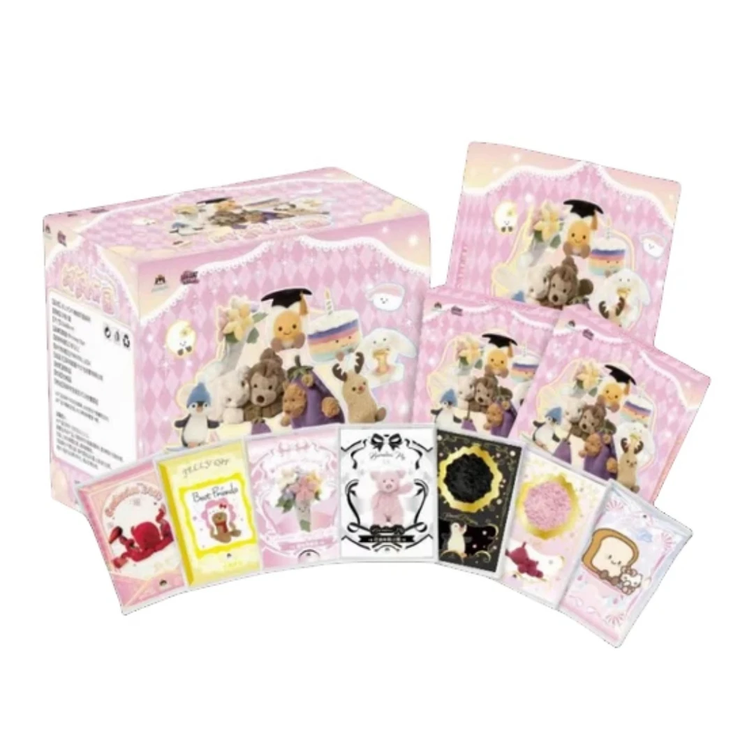 《Jellycat·25周年纪念版》绒绒乐园系列收藏卡（代拆