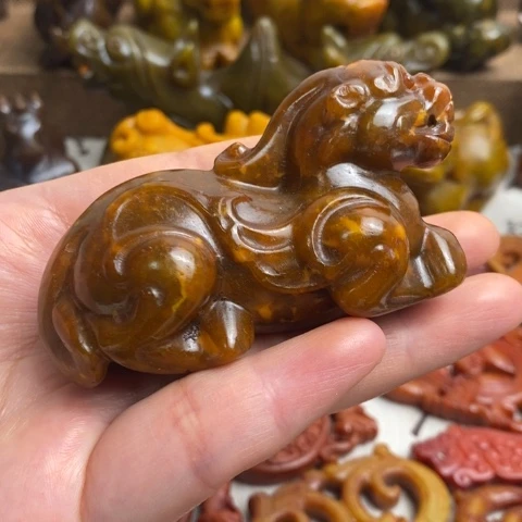 未镶嵌蛇纹石玉颈饰121