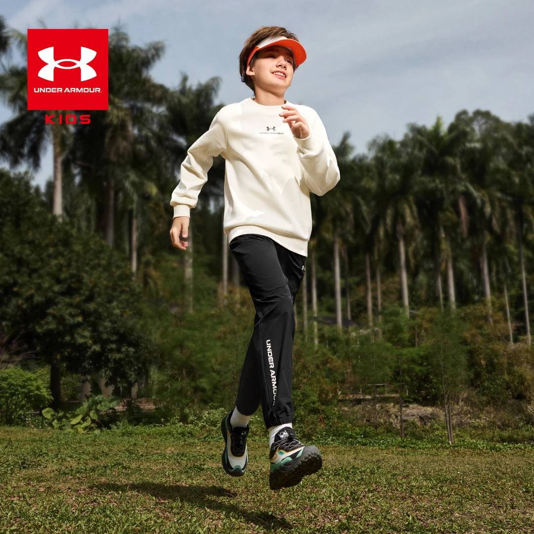Under Armour/安德玛速干徒步梭织休闲裤宽松儿童运动裤253323709