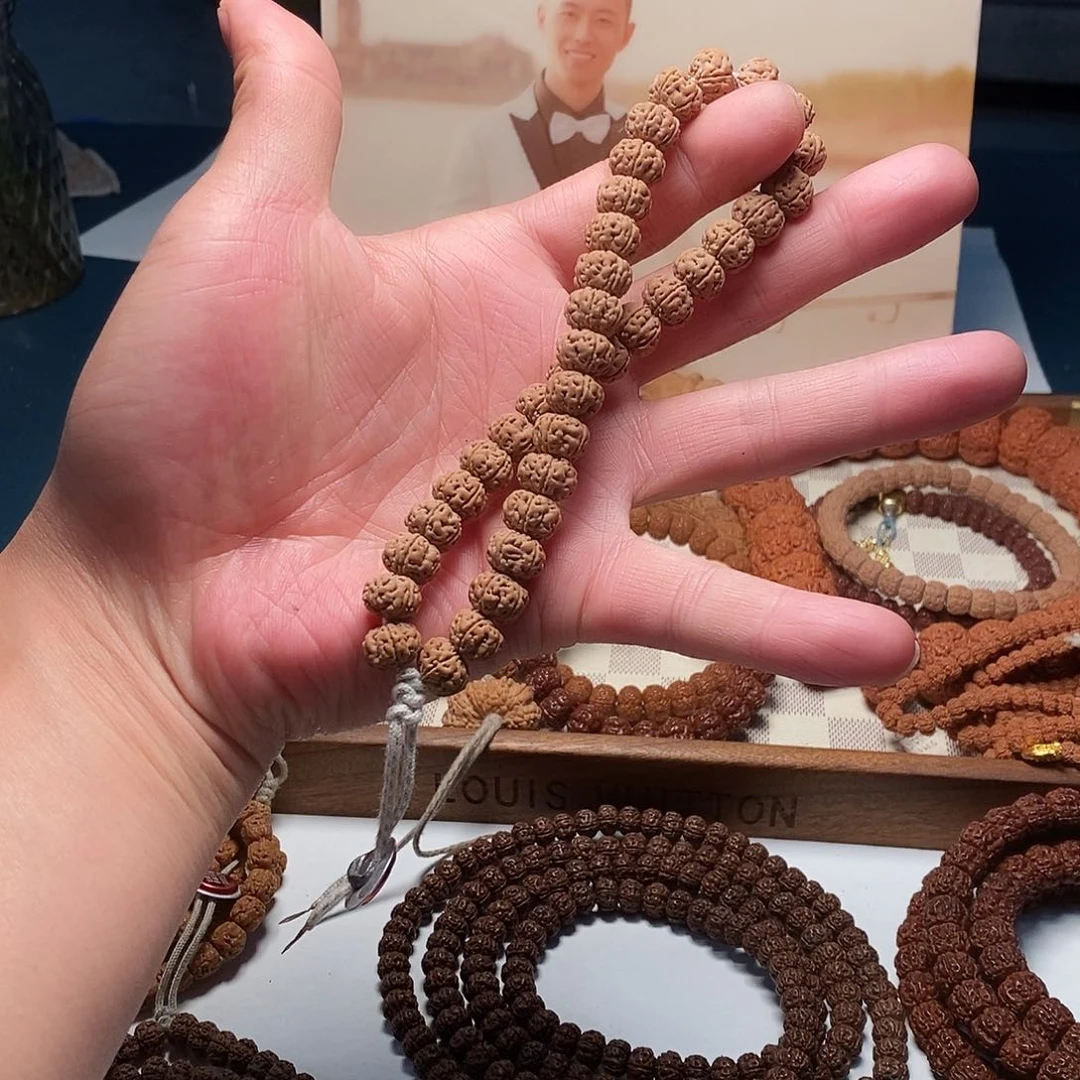 金刚菩提手串五面复尺11mm老树王0533