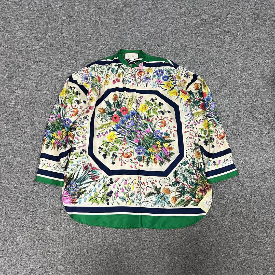99新 GUCCI/古驰 Gucci 桑蚕丝 衬衫