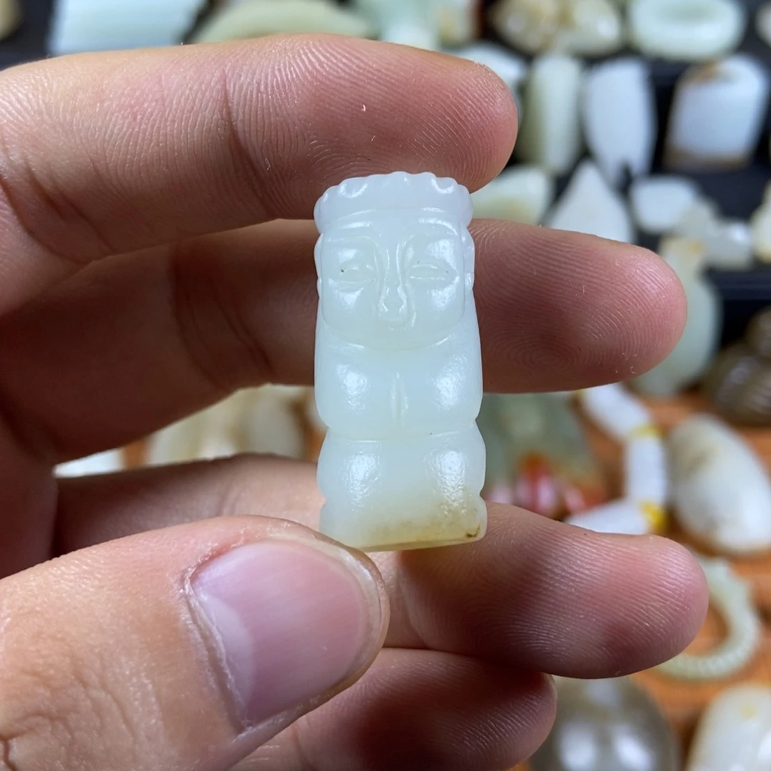 颈饰未镶嵌和田玉此***佛