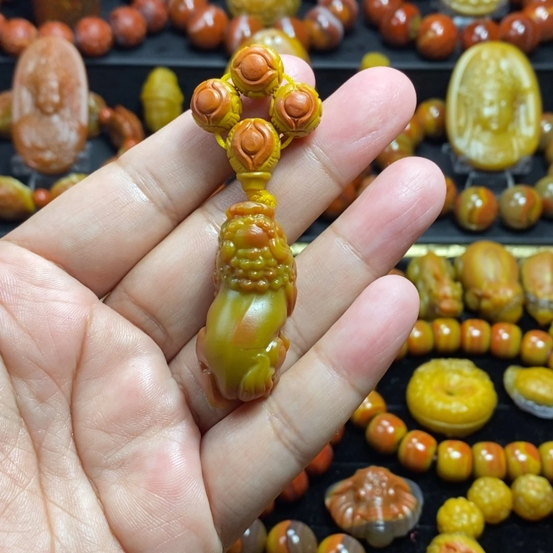 玛瑙/玉髓未镶嵌战国红战国红10➕配饰五件套