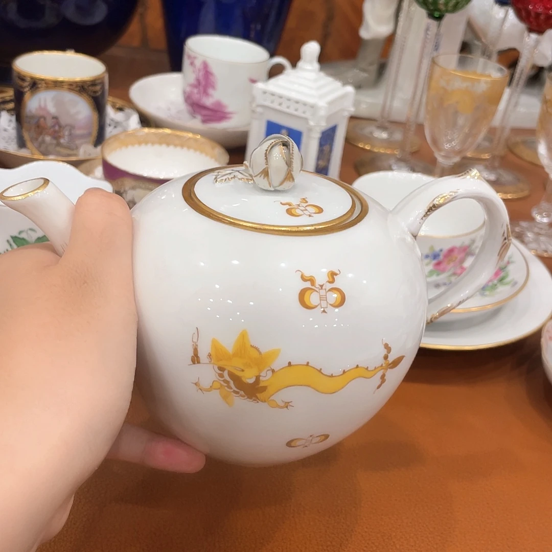 摆件中古二等茶壶