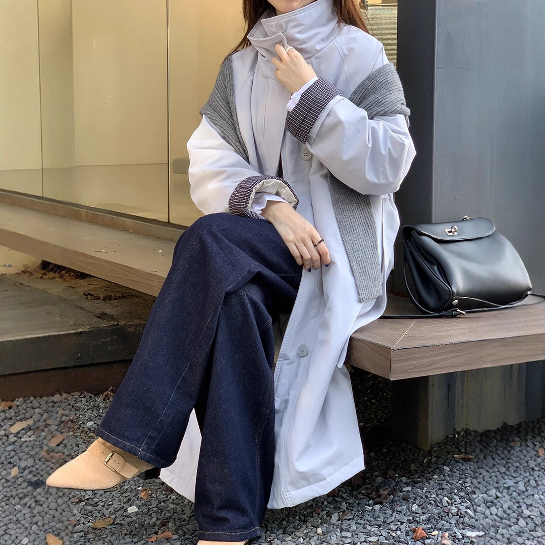 【冬季新品9折】风衣式羽绒服女YR252272