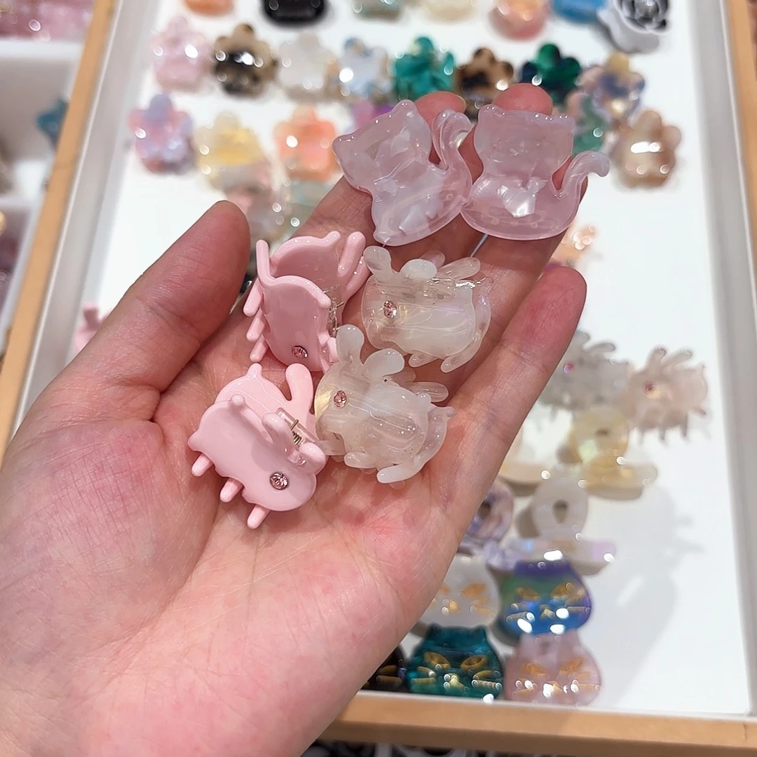 布艺铁合金3对刘海抓