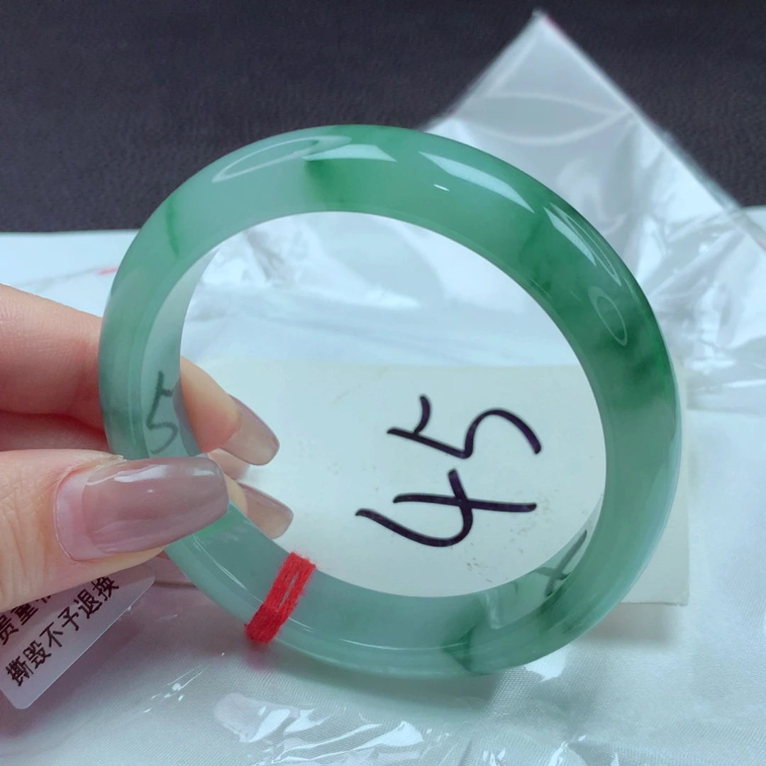 翡翠手镯未镶嵌手镯58