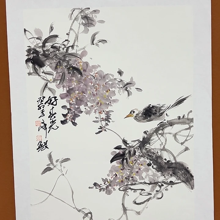 国画李文峰的画作
