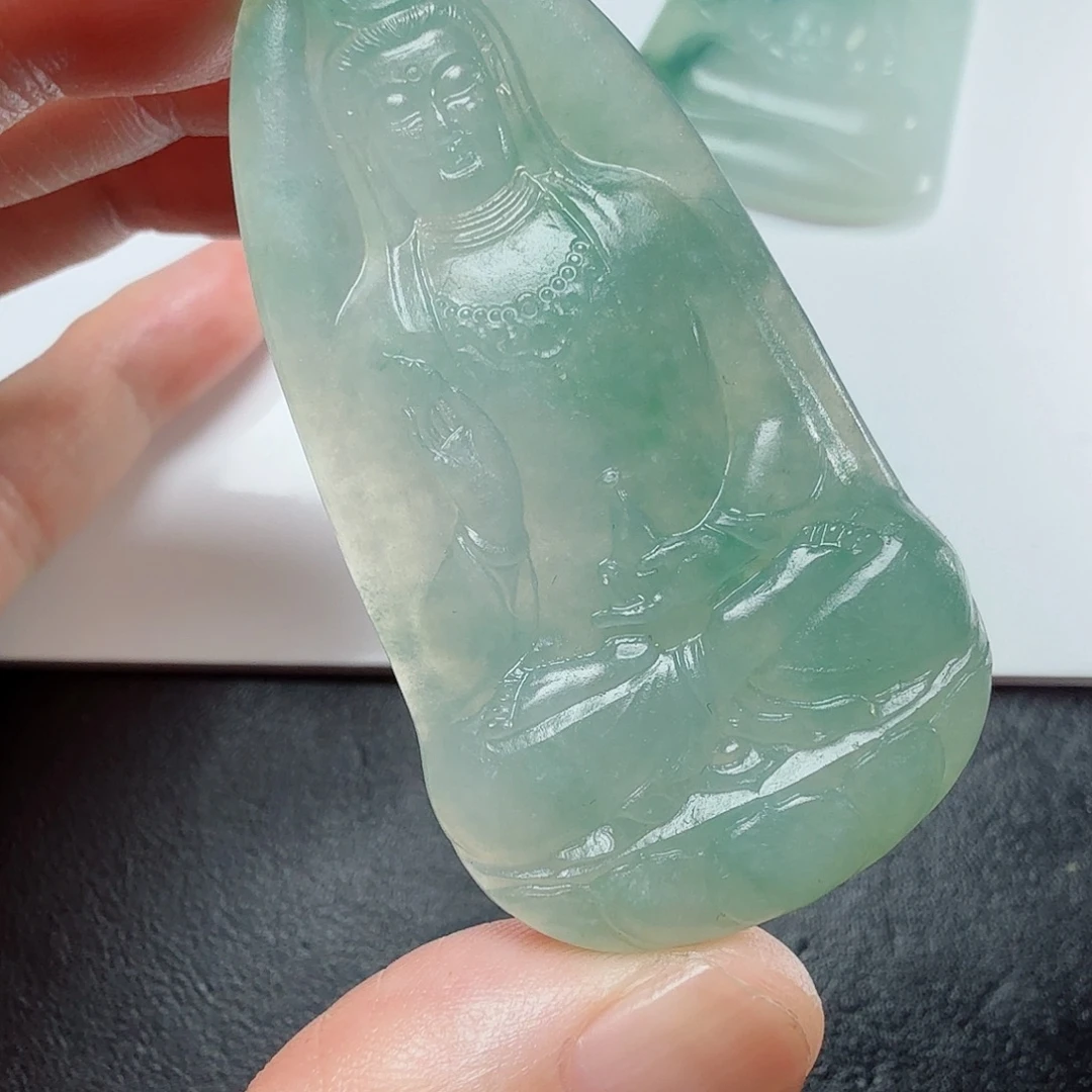 定制翡翠未镶嵌毛货