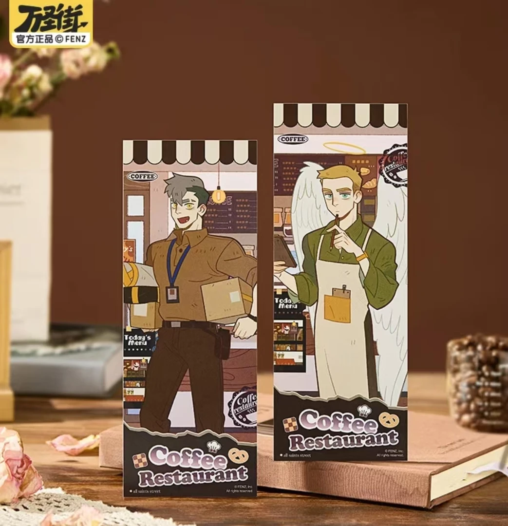 万圣街《香醇时光》系列 徽章/透卡/亚克力冰箱贴/镭射票/