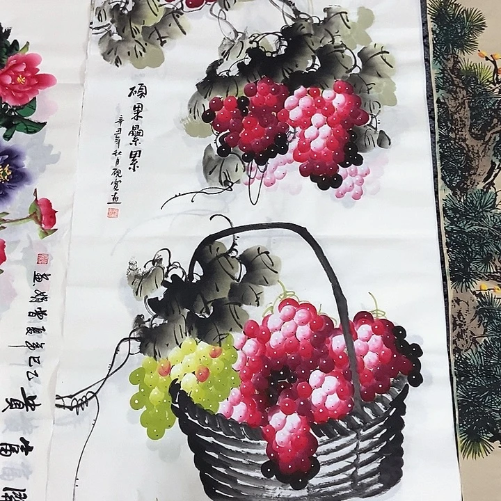 小周画廊的直播间