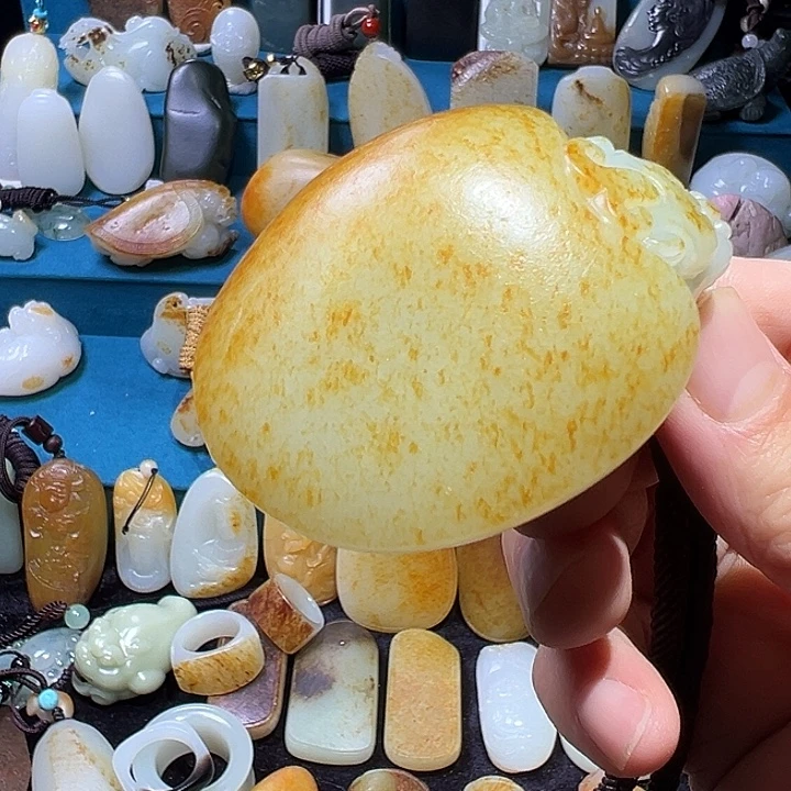 天***淡和田玉未镶嵌吊坠(不含链)