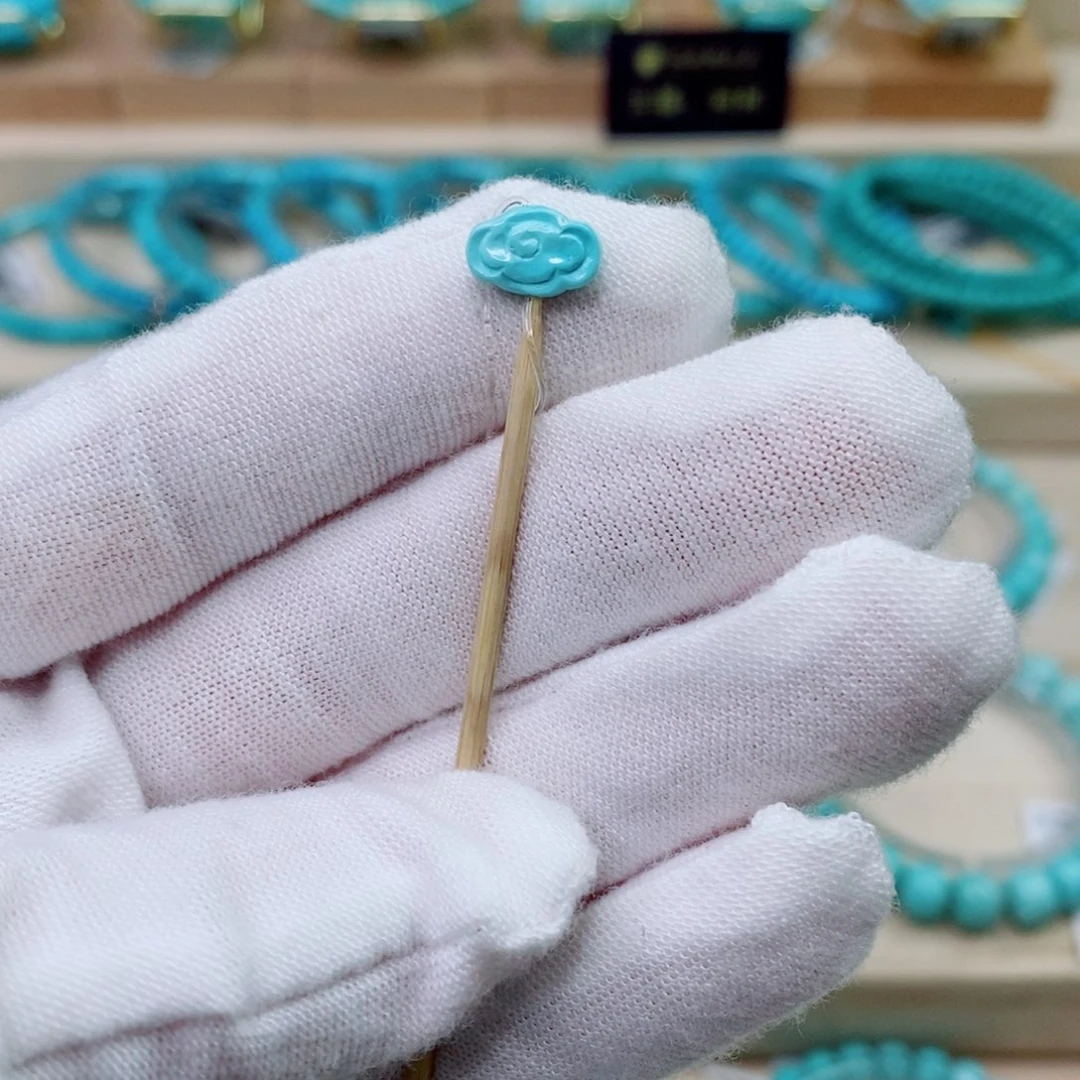 未镶嵌绿松石珠宝奇石