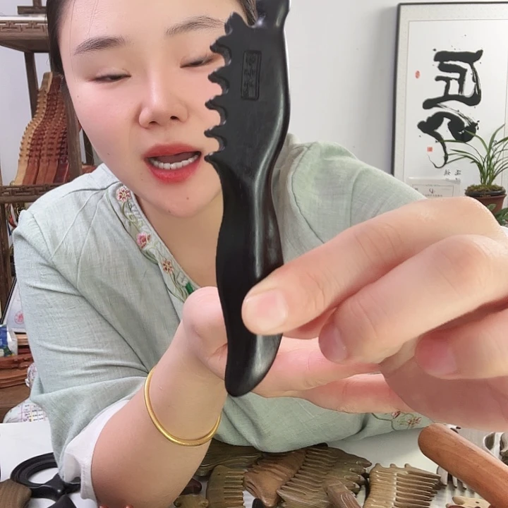 紫光檀小凤凰微瑕