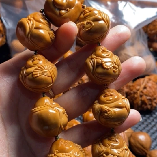 橄榄核吊坠灯泡弥勒