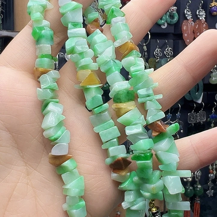 月***美翡翠银S925镶嵌耳饰