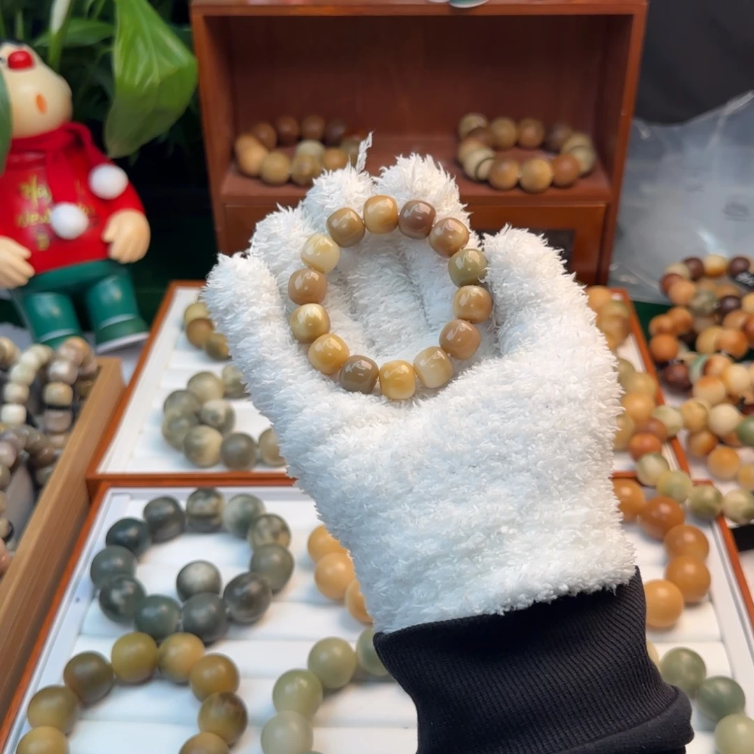 菩提根/象牙果手串瑕疵手捻不退不换