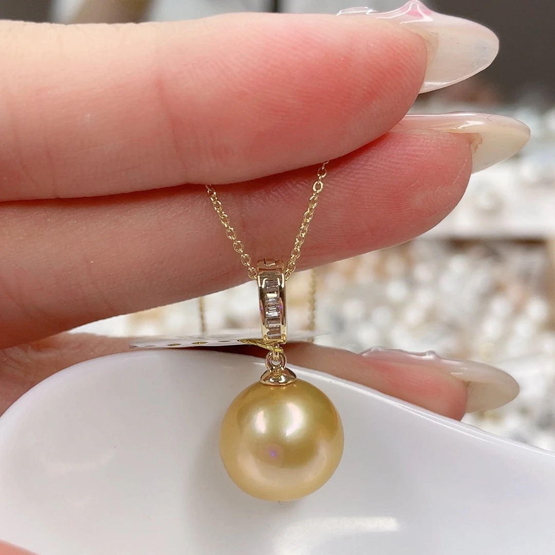 淡水珍珠未镶嵌吊坠(赠链)